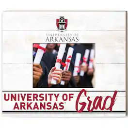 Jardine - Arkansas Razorbacks 11'' x 13'' Grad Picture Frame - White