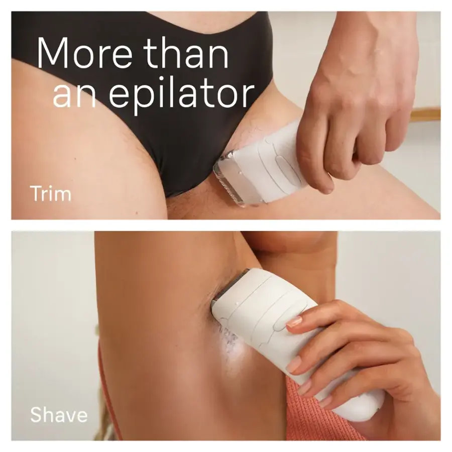 More than an epilator Trim Shave