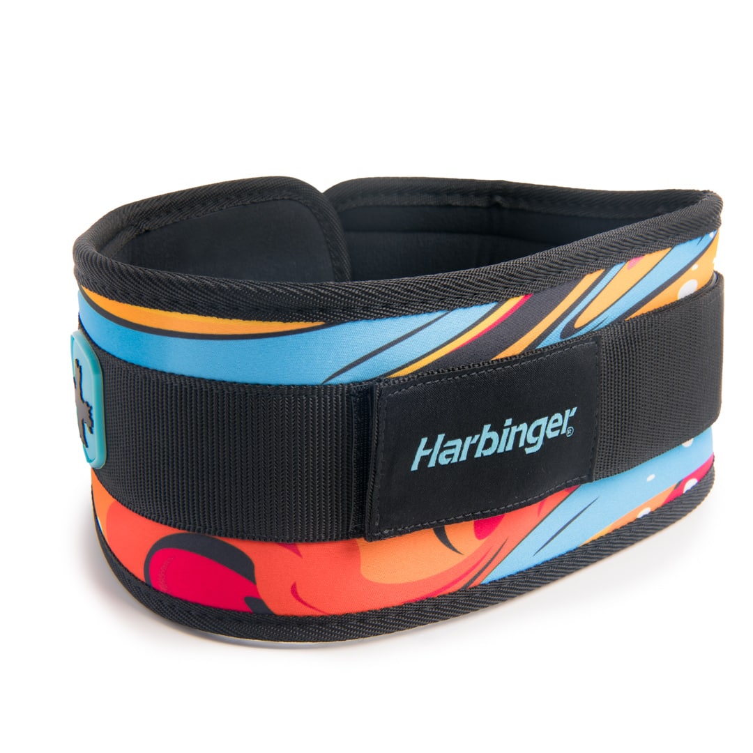 "Harbinger - Women's 4.5"" Foam Core Belt - Medium - Swirl Orange/Blue" price history on PriceWatchPro