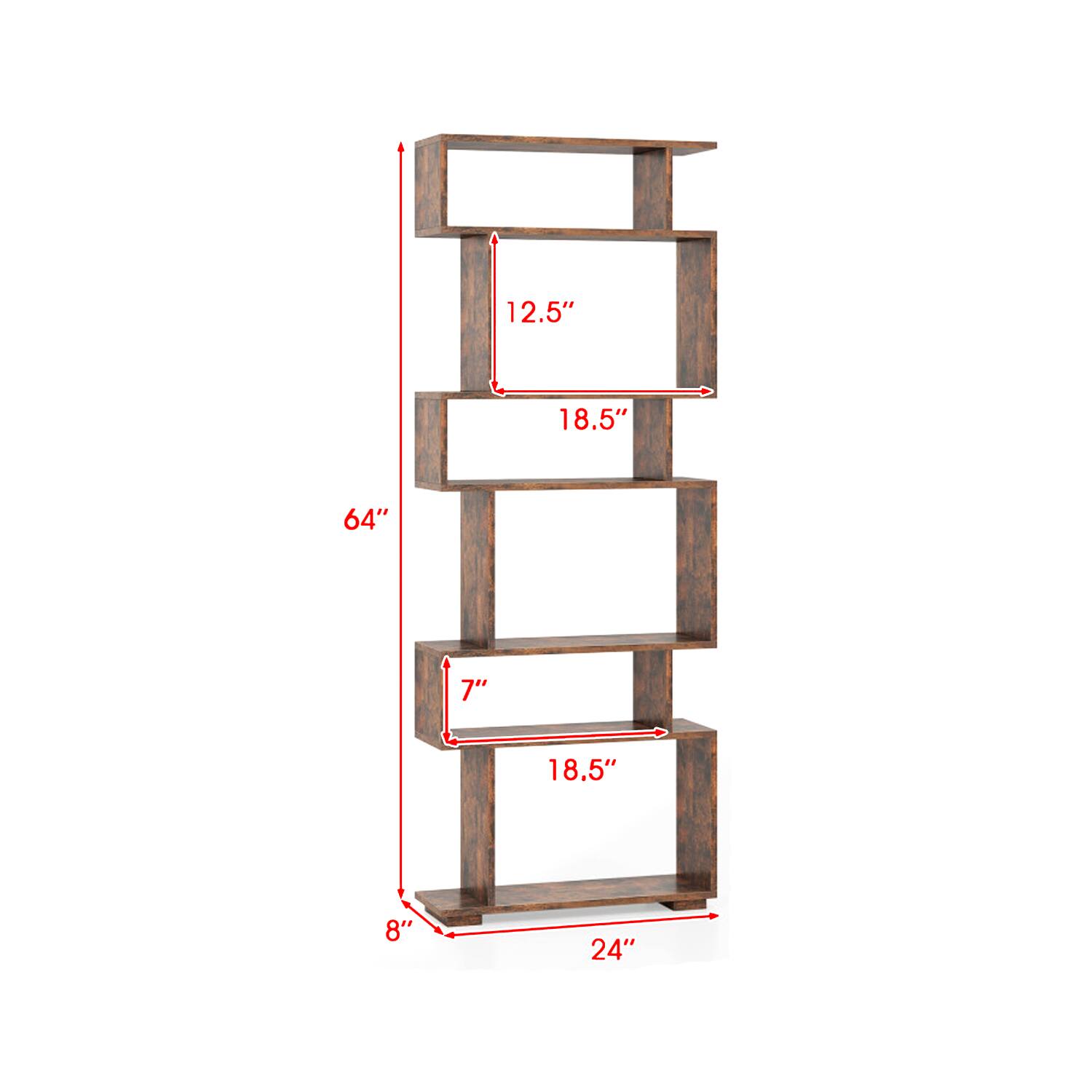 12.5" 18.5" 64" 7" 18.5" 8" 24"