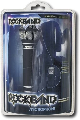 Front Standard. Pelican Accessories - Rock Band Microphone for Xbox 360 and PlayStation 3.