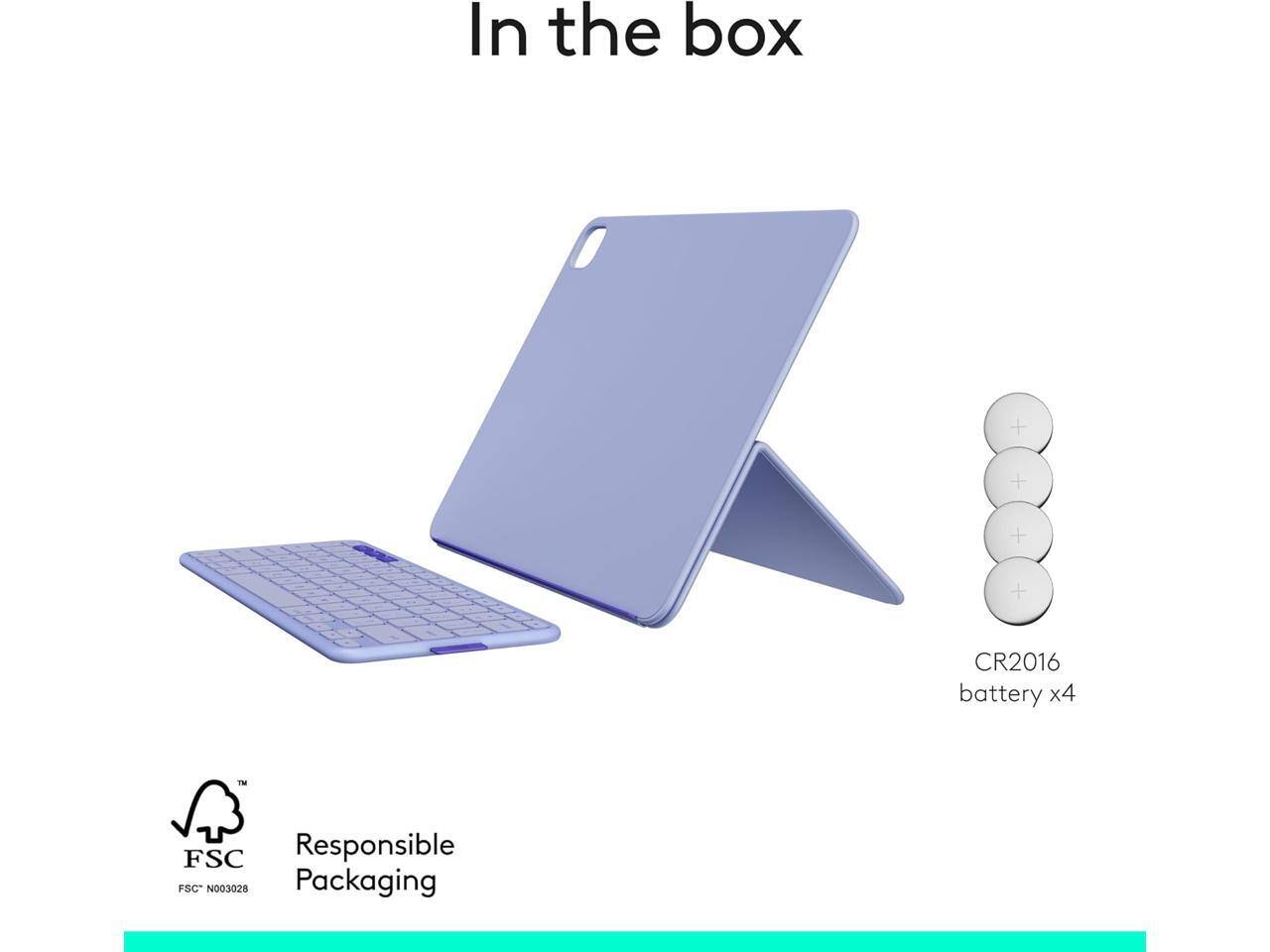 In the box

CR2016 battery x4

FSC Responsible FSC NO03028 Packaging