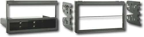 Front Standard. Metra - In-Dash Radio Installation Kit for Select Mazda Vehicles.