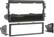 Angle. Metra - Dash Kit for Select 2002-2005 Kia Rio DIN - Black.