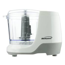 Brentwood - 1.5 Cup Mini Food Chopper - White