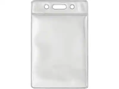 Front. Advantus - Lanyard ID Badge Holder, 50/Pack - Clear.