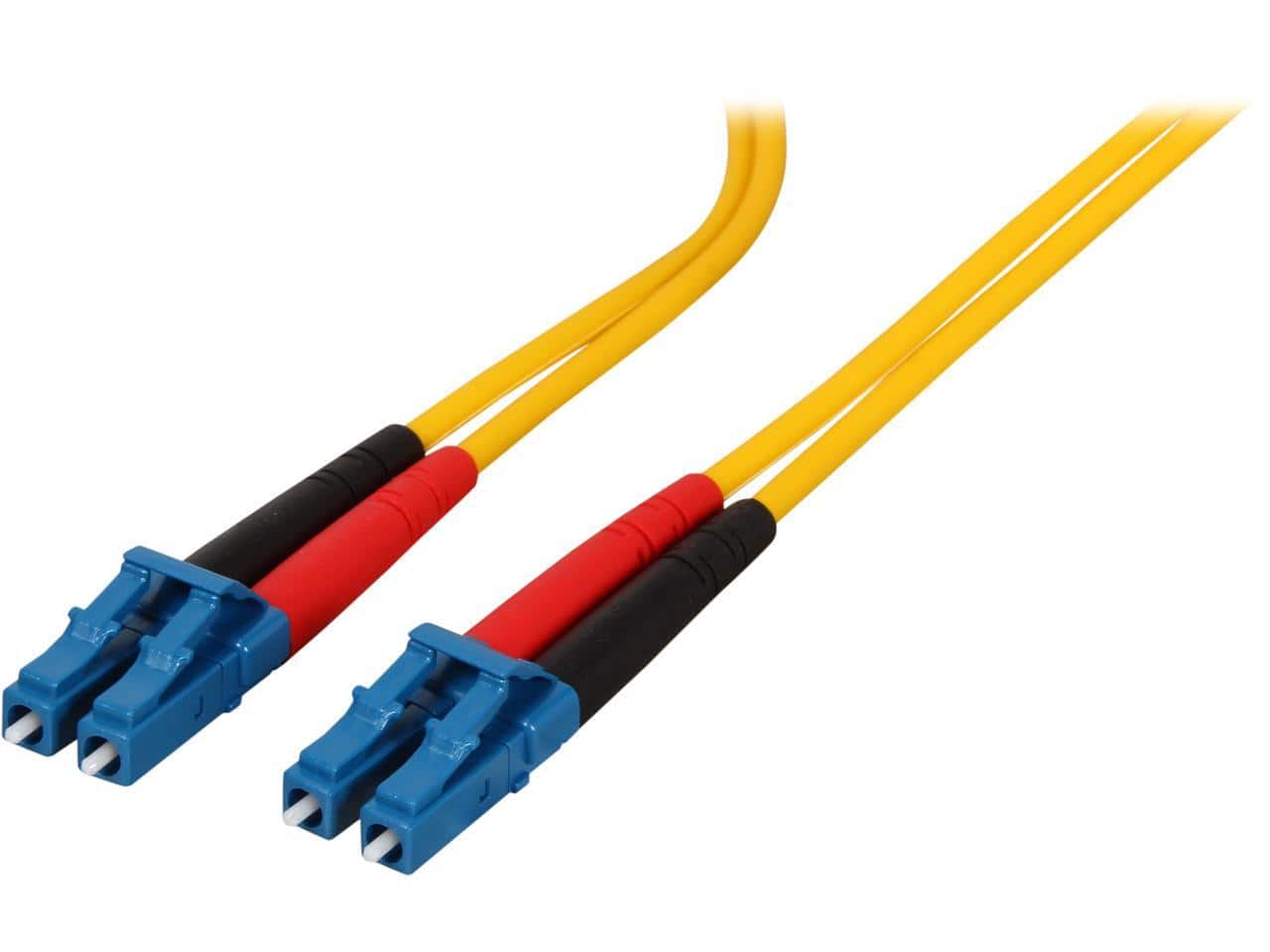 StarTech.com - SMFIBLCLC7 22.97 ft. (7m) Single Mode Duplex Fiber Patch Cable LC-LC M-M Male to Male