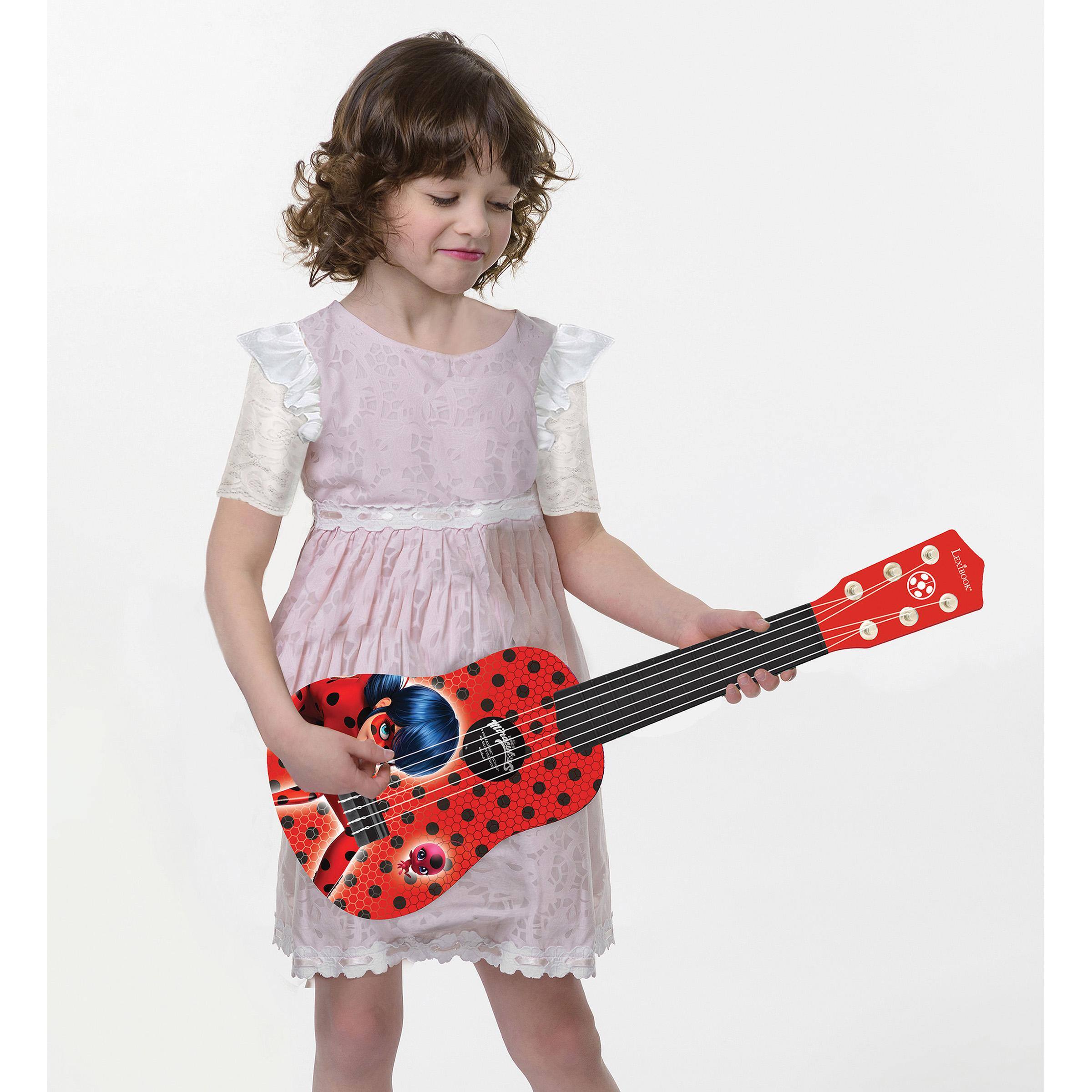 Alt View 4. Lexibook - Miraculous My First Guitar for Kids.