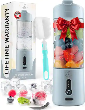WARRANTY LIFETIME
ZULAY KITCHEN CRUSHES ICE
PORTABLE BLENDER 18.5 OZ
EST 2015
ZULAY KITCHEN