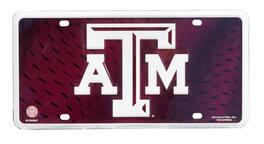 Rico Industries - Texas A&M Aggies Logo 12x6 Metal License Plate Auto Tag - Multi
