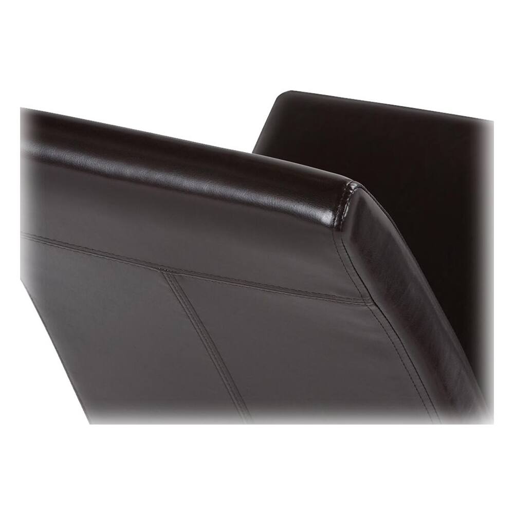 Alt View 18. Simpli Home - Acadian Parson Polyurethane Faux Leather Dining Chairs (Set of 2) - Tanner's Brown.