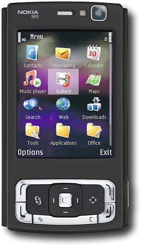 Best Buy Nokia N95 8gb Cell Phone Unlocked Black N95