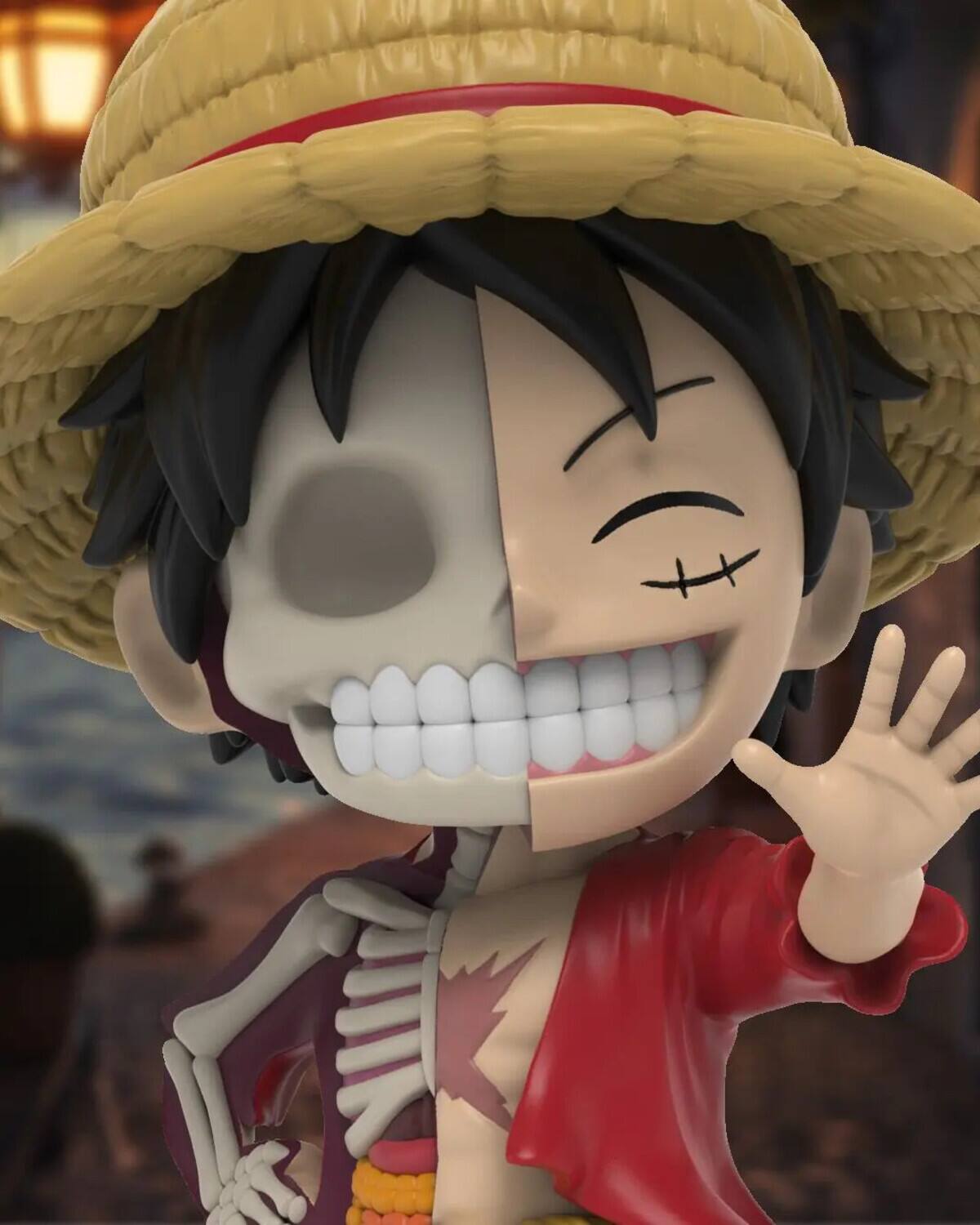 Alt View 1. PopMarket - One Piece - XXRAY: Wanted Series - Luffy   - COLLECTIBLES - Multicolor.