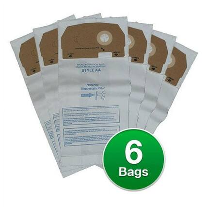 MOSO-PLTRATION AB C DE ECRO FILTRATION STYLE AA MicroPine Electrostatic Filter 6 Bags