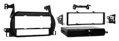Front. Metra - Dash Kit for Select 2002-2004 Nissan Altima DIN - Black.