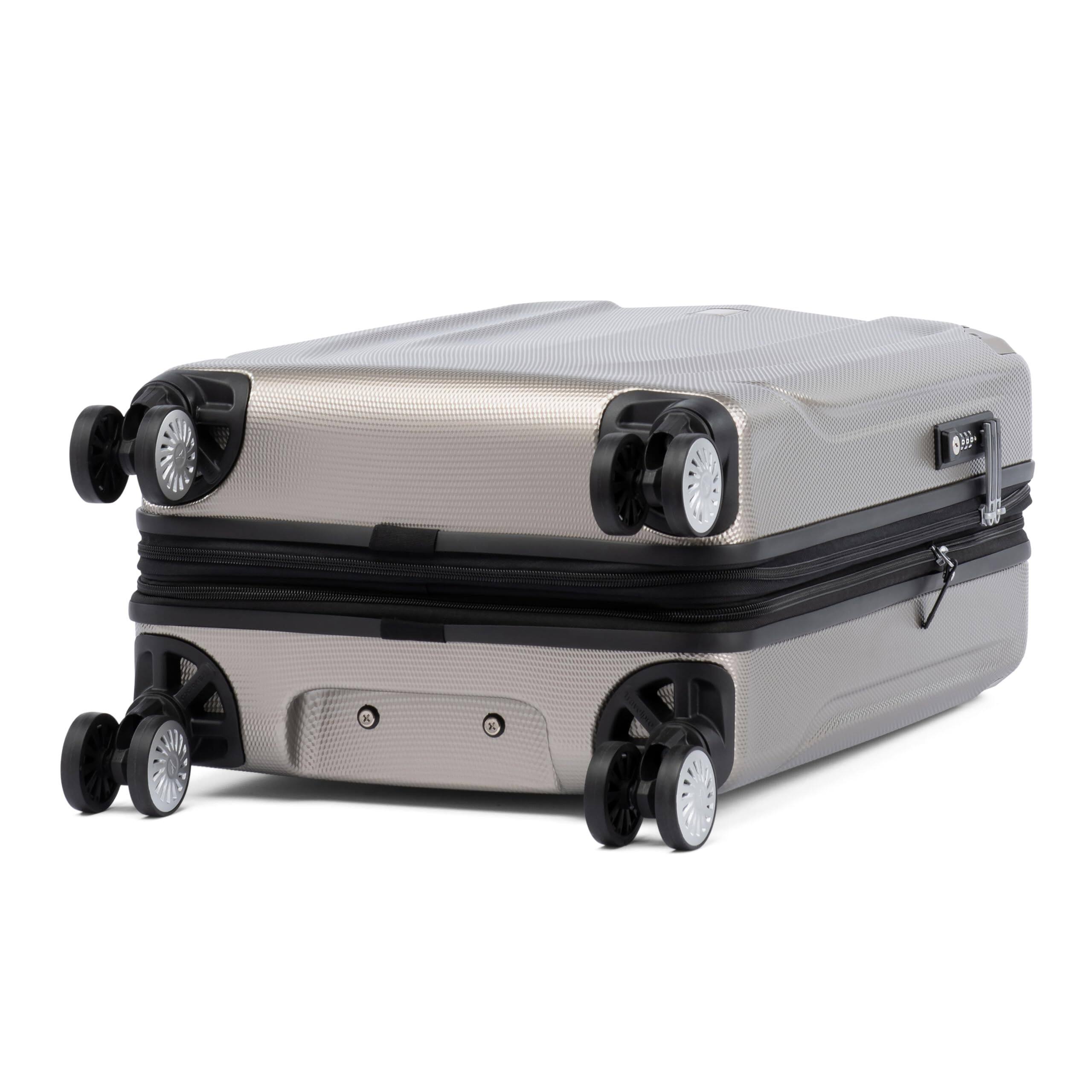 Back. Travelpro - Travelpro Pathways 3 Hardside Expandable Luggage, 8 Spinner Wheels - Champagne.