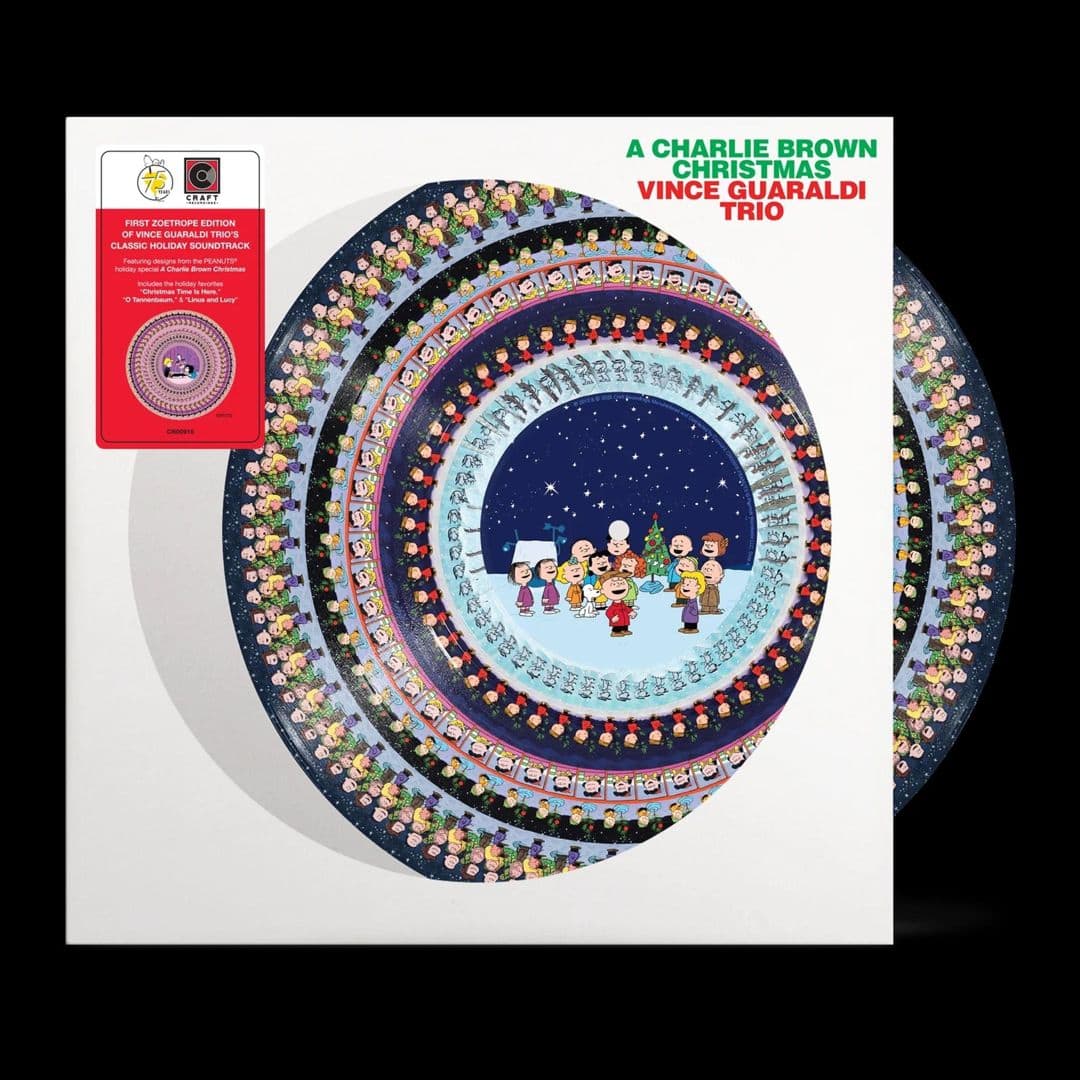 Front. Charlie Brown Christmas [60th Anniversary] [180g Zoetrope LP] [Picture Disc].