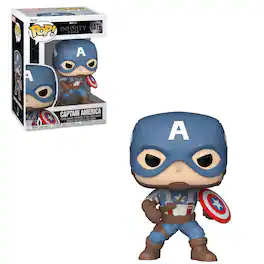 Funko - Pop! Marvel Infinity Saga - Captain America - Multicolor