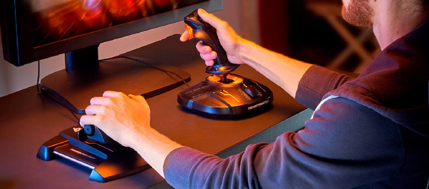 Alt View 16. Thrustmaster - T16000M FCS HOTAS for PC - Black.