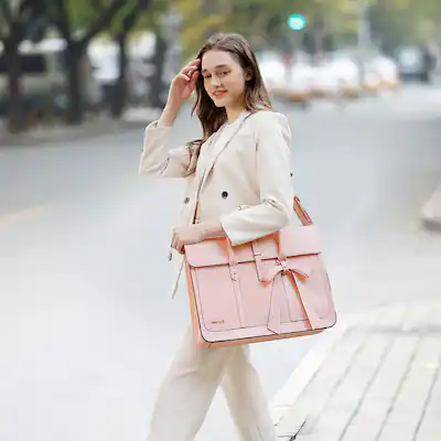 MOSISO Laptop Bag for Women, 13-14 inch, 15-15.6 inch PU Leather Laptop Shoulder Bag Convertible Backpack, 16 inch,PU Leather Laptop Shoulder Bag MOSISO Laptop Bag for Women, 13-14 inch, 15-15.6 inch PU Leather Laptop Shoulder Bag Convertible Backpack, 16 inch,PU Leather Laptop Shoulder Bag
