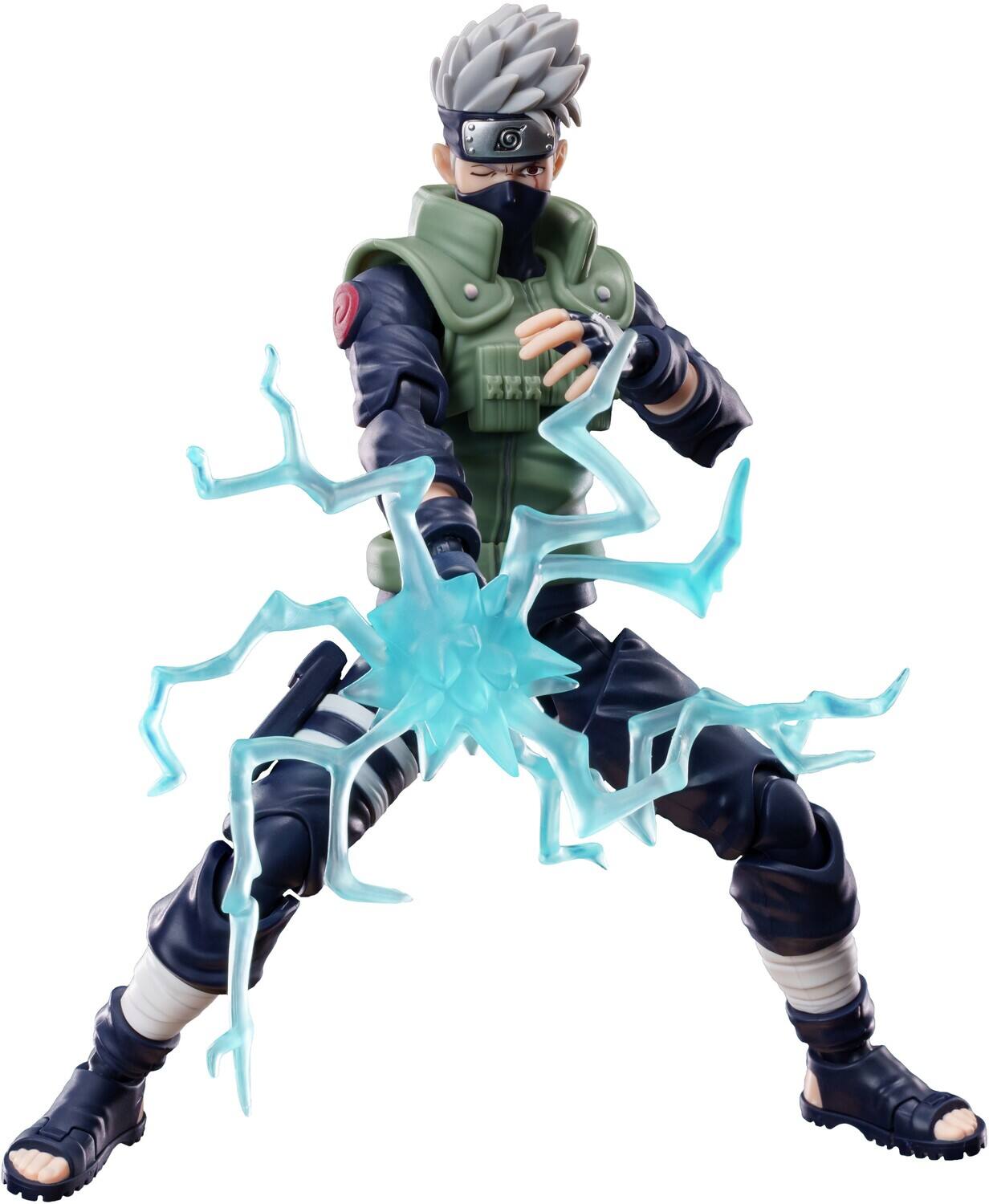 Alt View 3. PopMarket - Blokees - Naruto - Champion Class - 06: Kakashi Hatake Model Kit   - COLLECTIBLES - Multicolor.