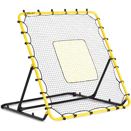 Front. SKLZ - SKLZ Baseball Fielding Trainer Net - Yellow/Black - Yellow/Black.