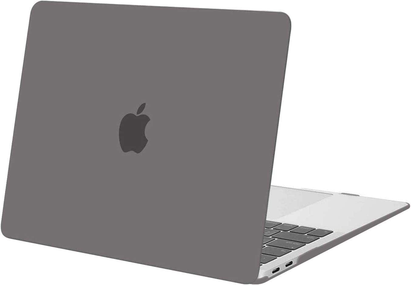mosiso - Case for MacBook Air 13 inch A2337 M1 A2179 A1932 with Touch ID 2018-2022 - Gray
