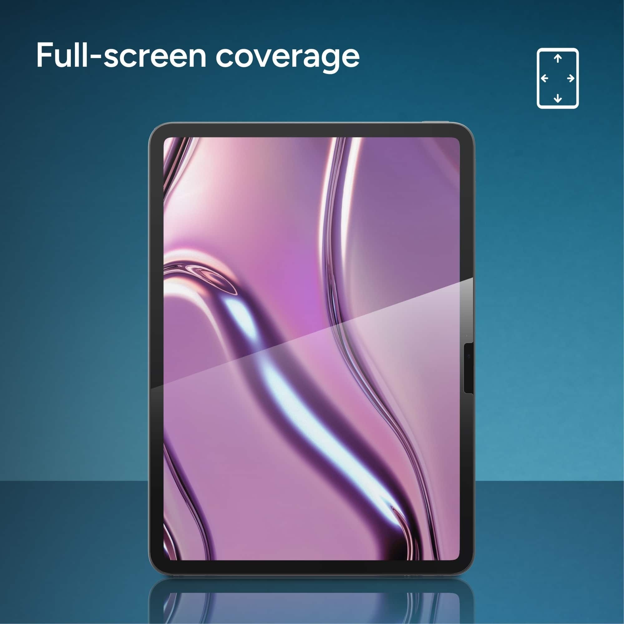 Full-screen coverage