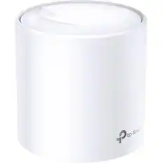 Front. TP-Link - TP-Link Deco X20(1-pack) - Wi-Fi 6 IEEE 802.11ax Ethernet Wireless Router - Deco WiFi 6 Mesh WiFi System - Covers up to - Unknown.