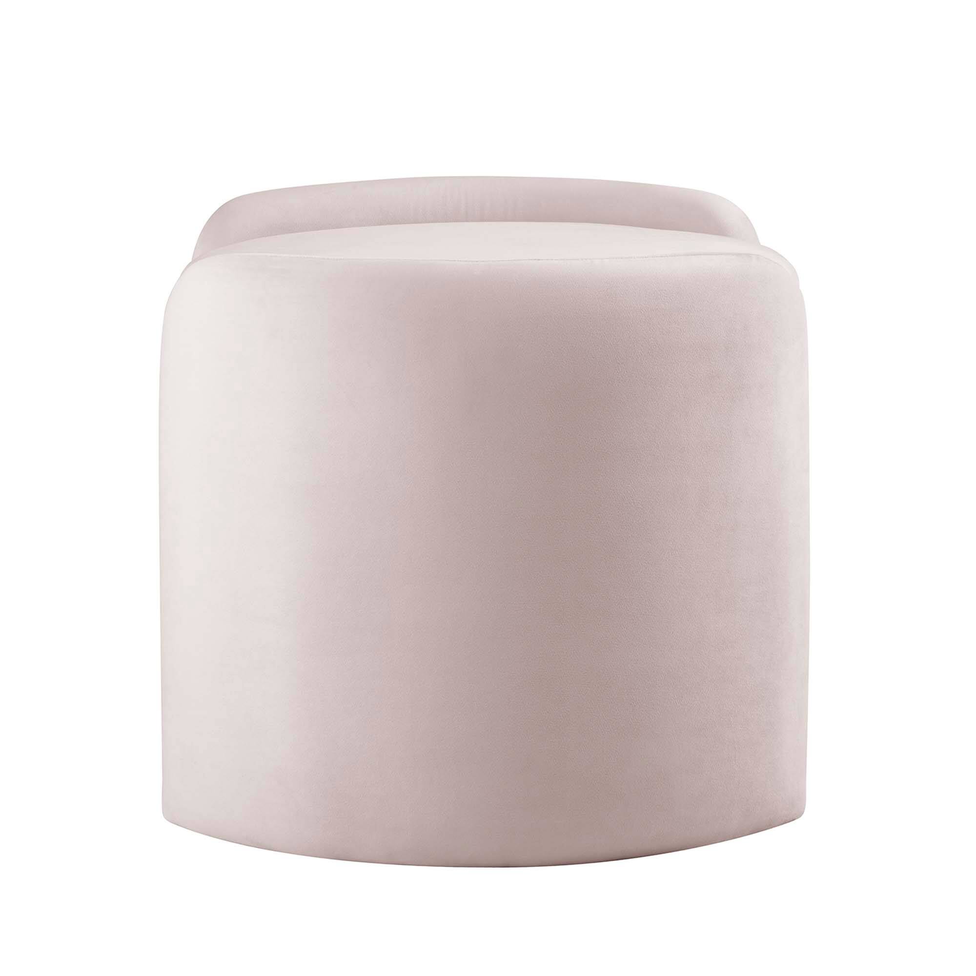Alt View 1. Modway - Nebula Upholstered Performance Velvet Ottoman by Modway - EEI-6055-PNK.