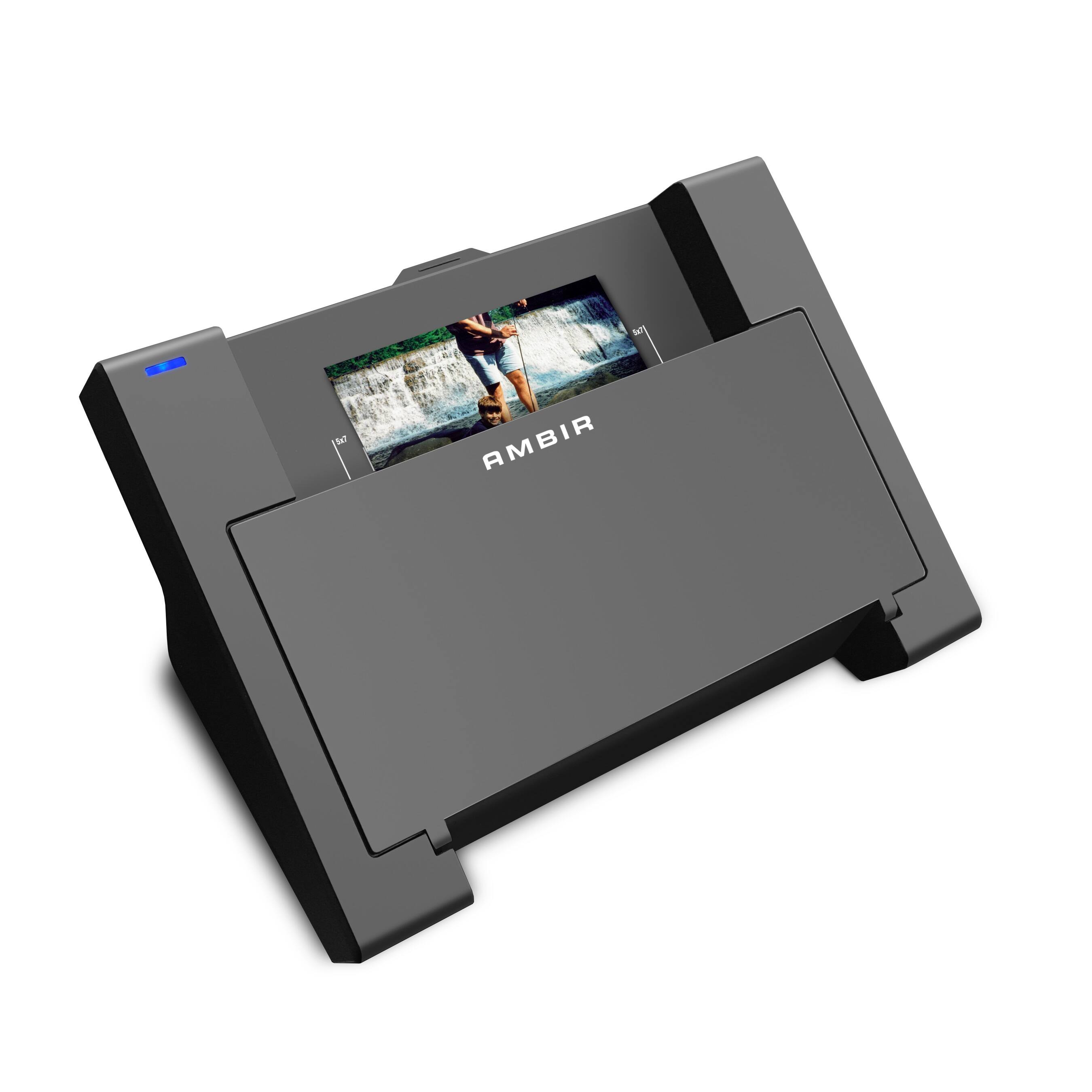 Left. Ambir Technology Inc - AMBIR Photo Scanner with PictureStudio Software - Black.