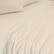 Angle. SHEEX - SHEEX Sleep Tech Sheet Set - Full - Ecru.