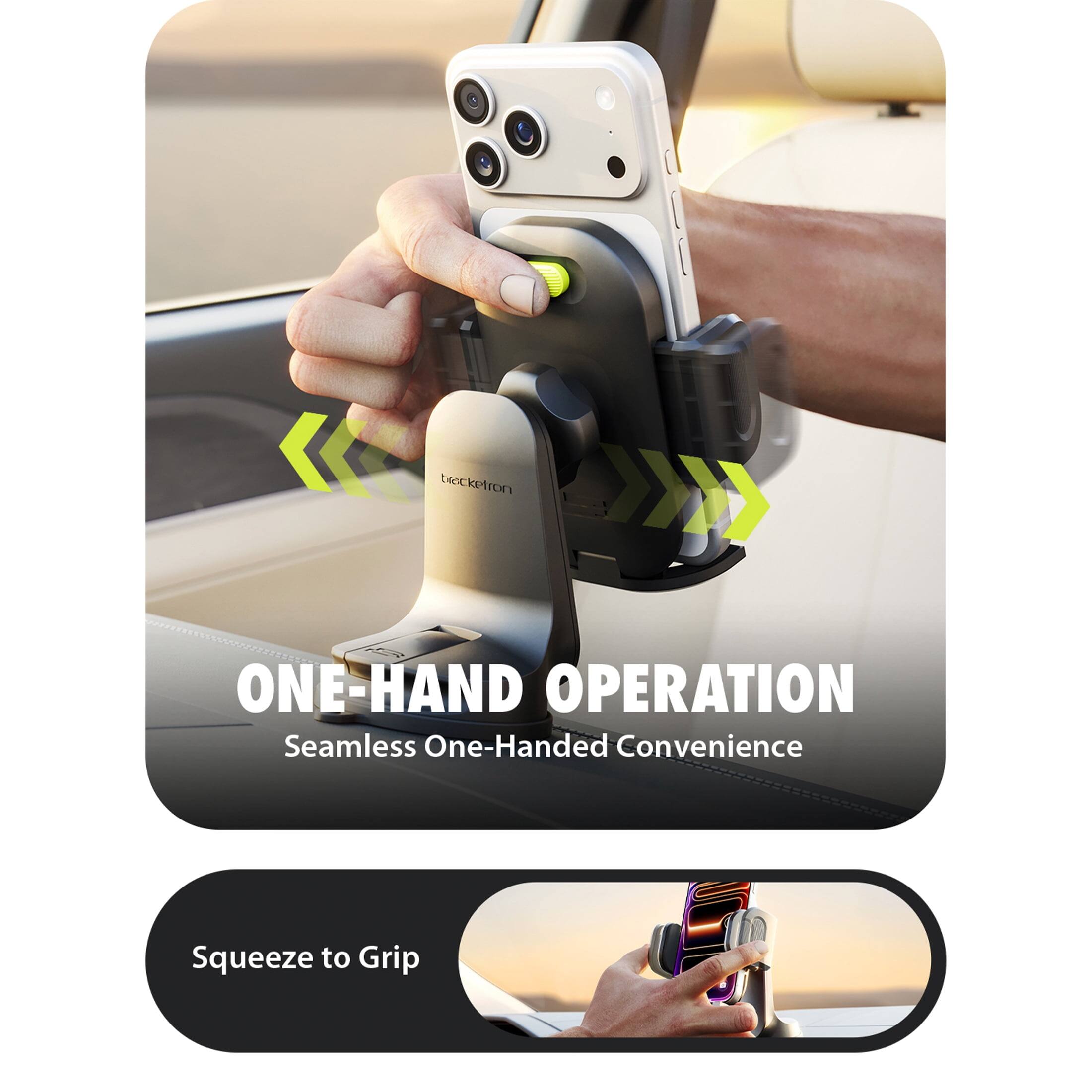 becketron

ONE-HAND OPERATION
Seamless One-Handed Convenience

Squeeze to Grip