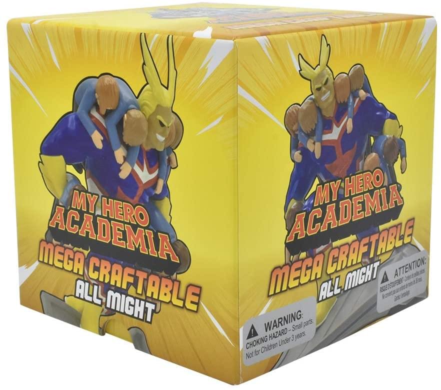 MY HERO ACADEMIA MEGA CRAFTABLE ALL MIGHT

ATTENTION: ALL CRAFTABLE MIGHT

WARNING: CHOKING HAZARD - Small parts. Not for Children Under 3 years.
