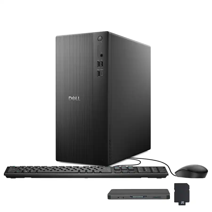 Front. Dell - Dell Tower Desktop,Intel Ultra 5 225,16GB RAM,1TB SSD+ ...