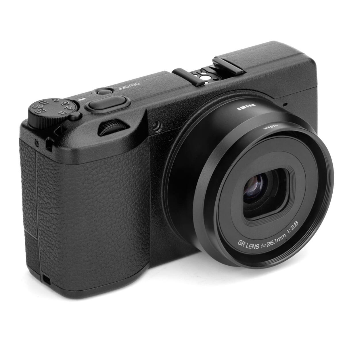 07 D Av SU K U3 M  
ON/OFF  
NISI $49mm  
1:2.8 GR LENS f=26.1mm