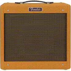 Front. Fender - Fender Hot Rod Pro Junior IV Tube Amplifier, 120V, Lacquered Tweed.