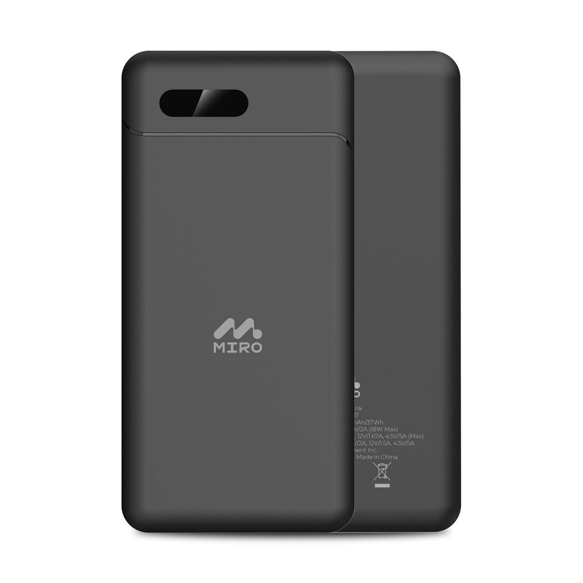 Miro B7 Power Bank Compact Powerhouse for On the Go Charging 10000mAh ...