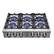 Alt View 13. Forno Appliances - 36 in. Wide 6 Burner FORNO ALTA QUALITA PRO-STYLE GAS RANGETOP - Silver.