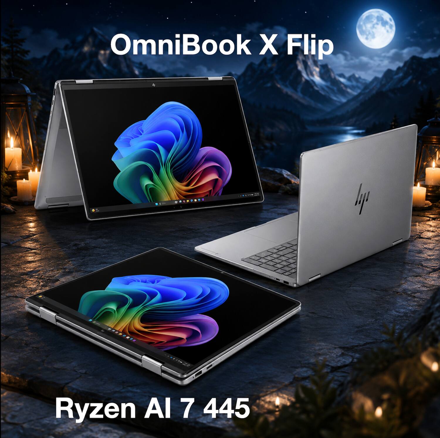 OmniBook X Flip

Ryzen AI 7 445
