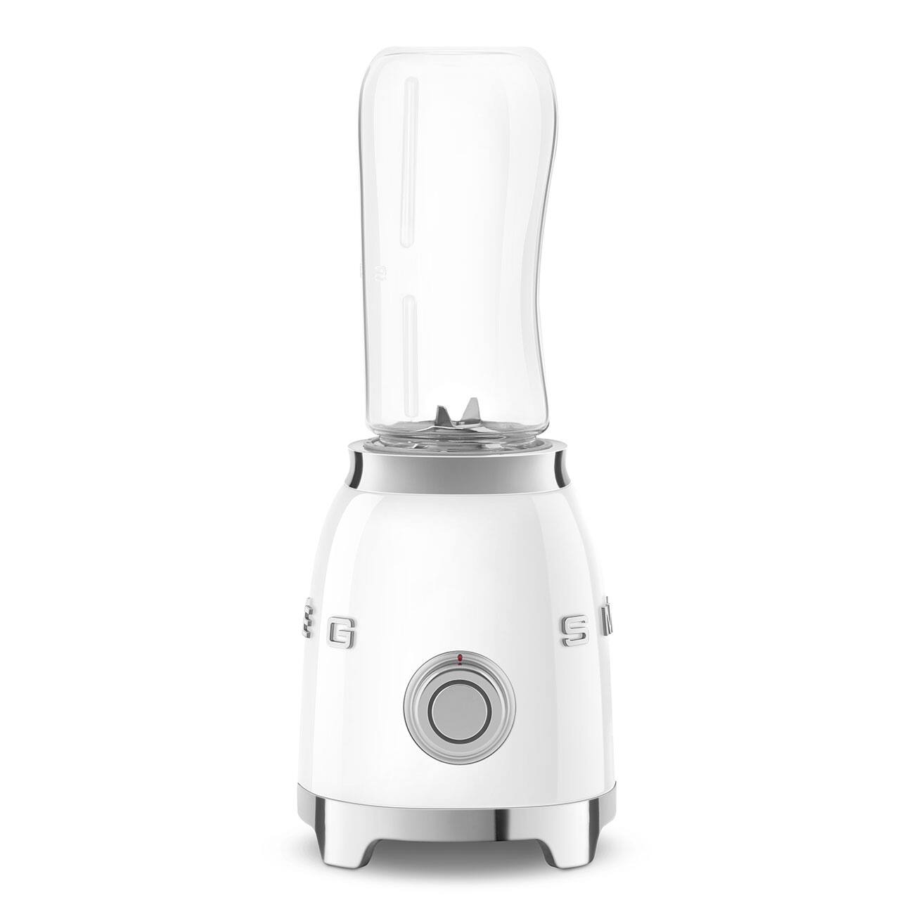 Angle. SMEG - PBF01 Personal  Retro Style Blender - White.