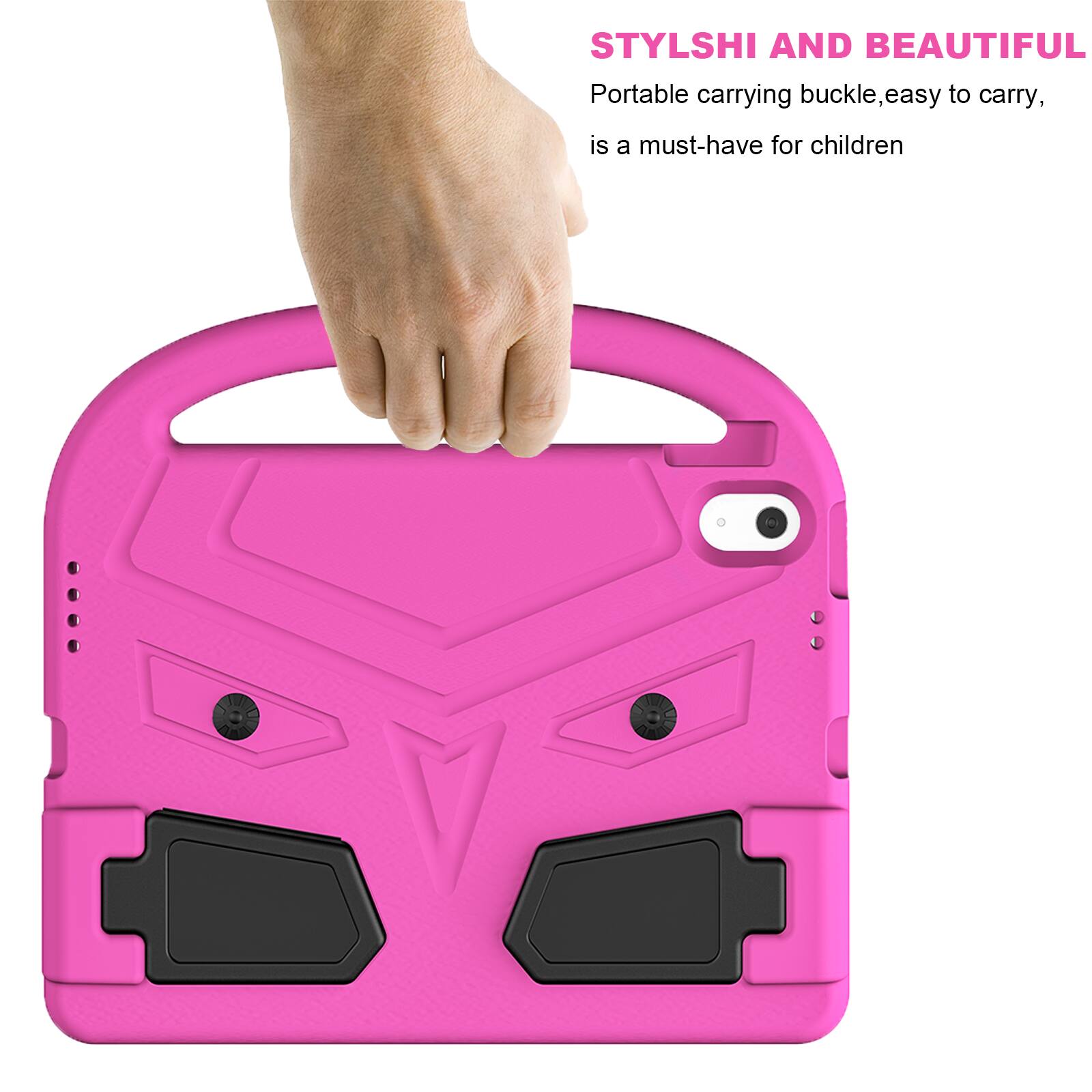STYLISH AND BEAUTIFUL  
Portable carrying buckle, easy to carry, is a must-have for children