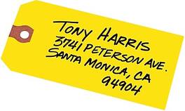 Avery - Unstrung Shipping Tags, 4-3/4" x 2-3/8", 1,000 Tags/Box - Yellow