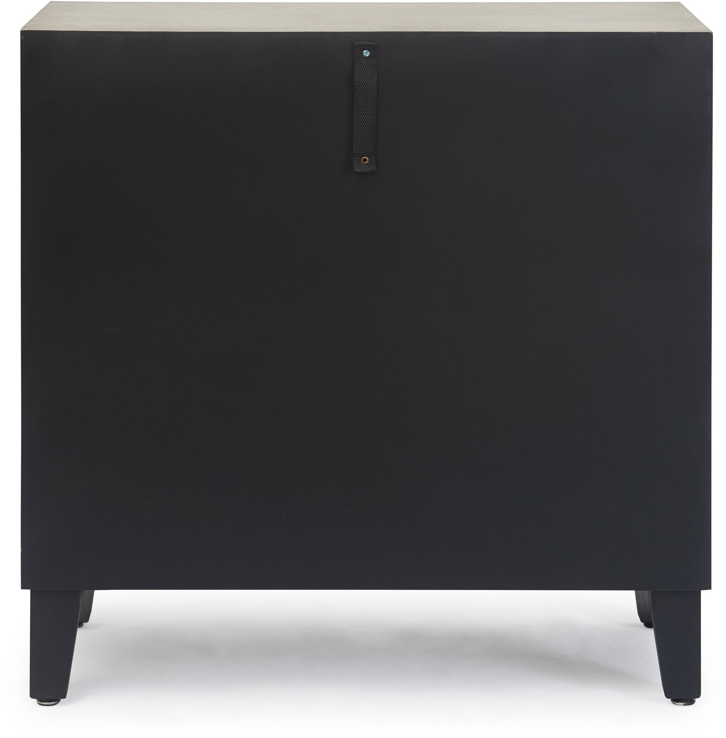 Alt View 14. Finch - Friedman Bar 2-Door Cabinet with Wine Storage - Gray.