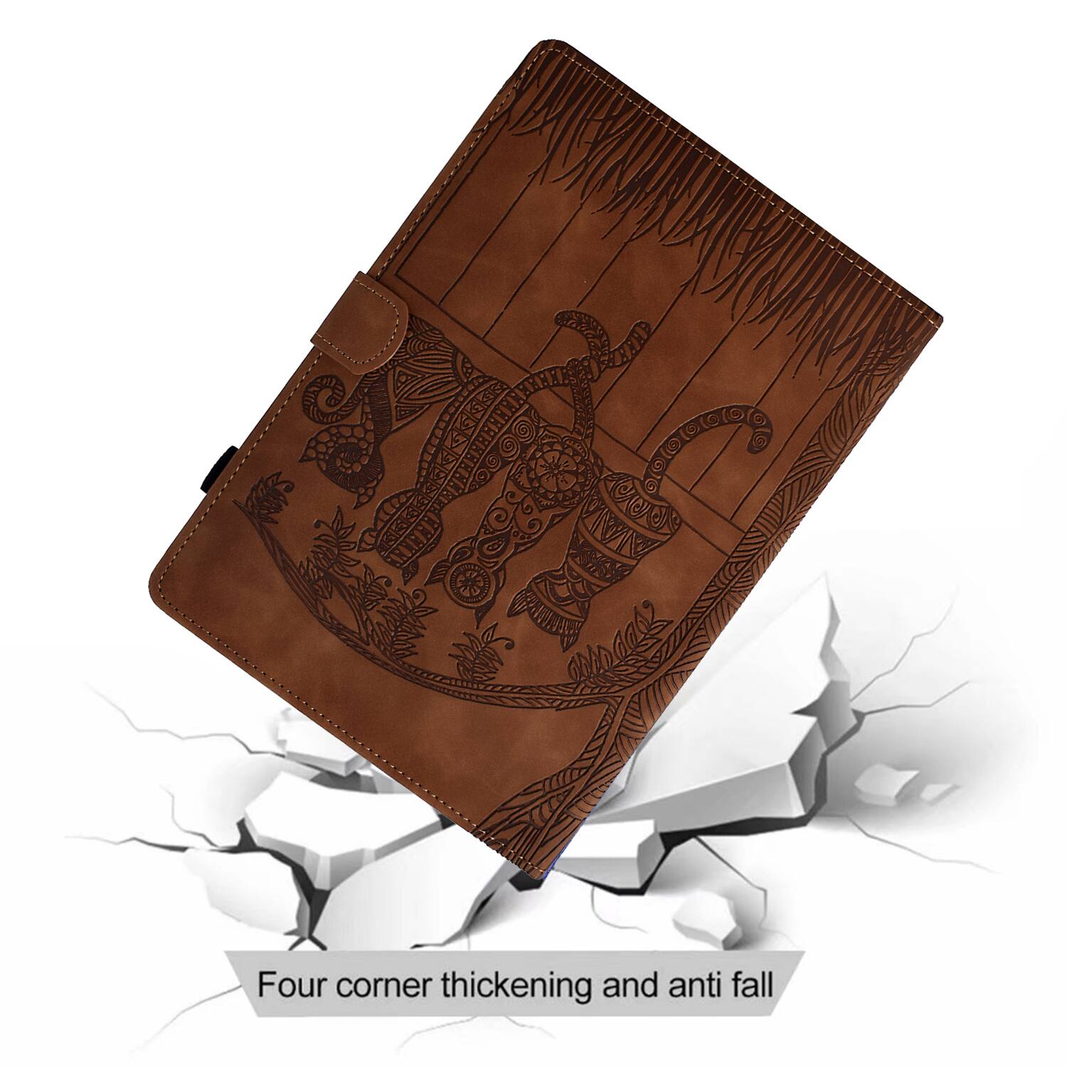 Four corner thickening and anti fall