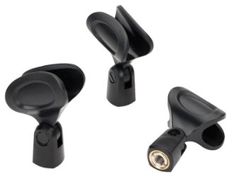 Samson - Microphone Clips (3-Pack) - Black - Angle_Zoom
