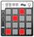 Front. IK Multimedia - iRig PADS MIDI Groove Controller - Black/Gray.