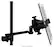 Front. AirTurn - Manos Universal Tablet Mount for Most Tablets Up to 13.3" - Black.