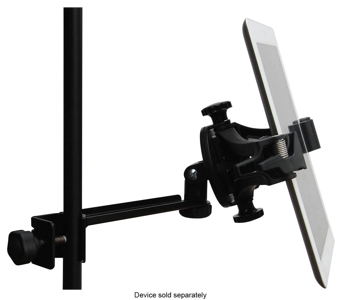 Front. AirTurn - Manos Universal Tablet Mount for Most Tablets Up to 13.3" - Black.