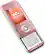 Angle Standard. AT&T - Sony Ericsson W580i Cell Phone - Pink.
